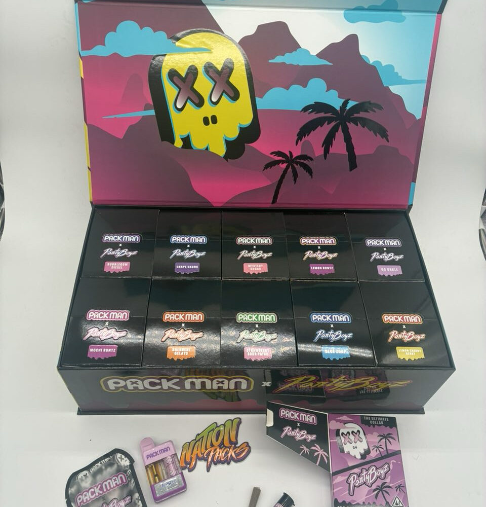 packman x partyboyz 3g disposable